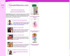 Female Vitamins